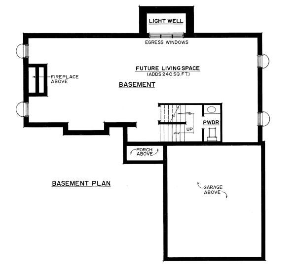 Plan 86048 | Tudor Style with 3 Bed, 3 Bath, 2 Car Garage