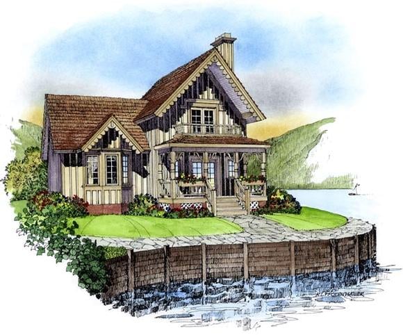 House Plan 86052 Elevation