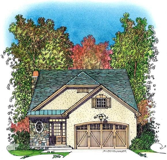 House Plan 86066 Elevation