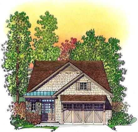 House Plan 86068 Elevation