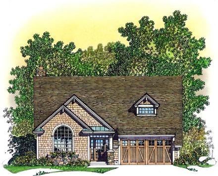 House Plan 86073 Elevation