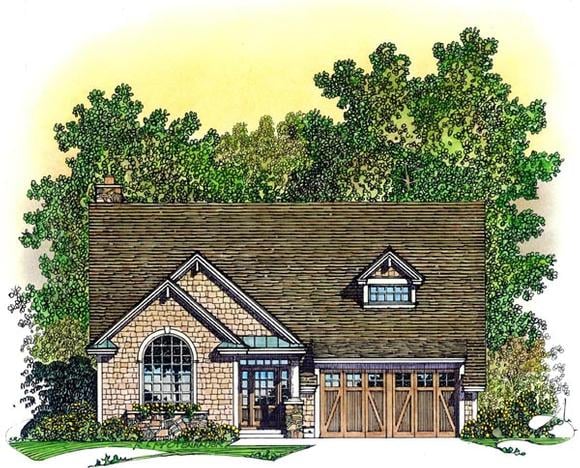 House Plan 86073 Elevation