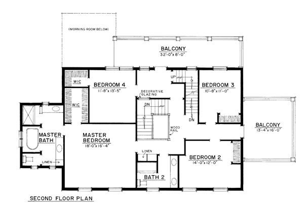 Colonial Level Two of Plan 86075