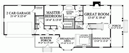 First Level Plan