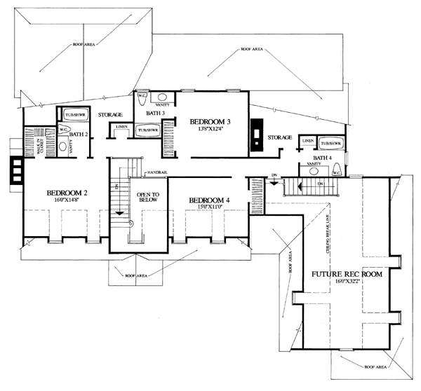 Colonial Southern Level Two of Plan 86113