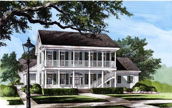 House Plan 86117 Elevation