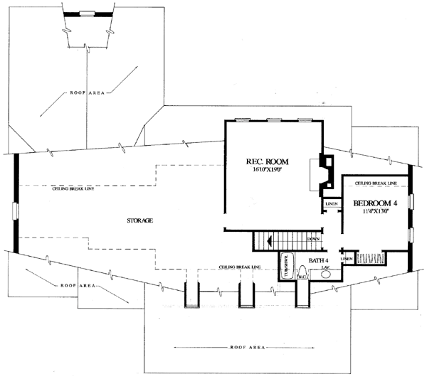 Traditional Level Two of Plan 86137