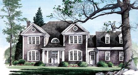 House Plan 86159 Elevation