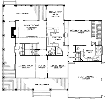 First Level Plan