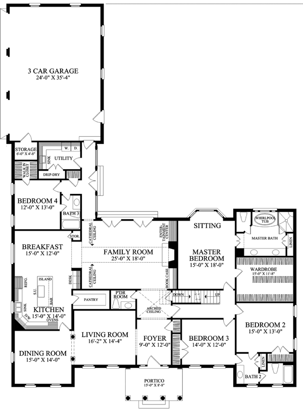 Southern Level One of Plan 86177