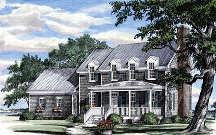 Traditional Elevation of Plan 86181
