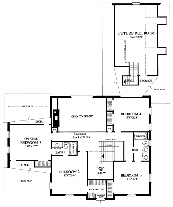 Southern Level Two of Plan 86183
