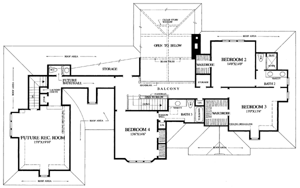 European Tudor Level Two of Plan 86185