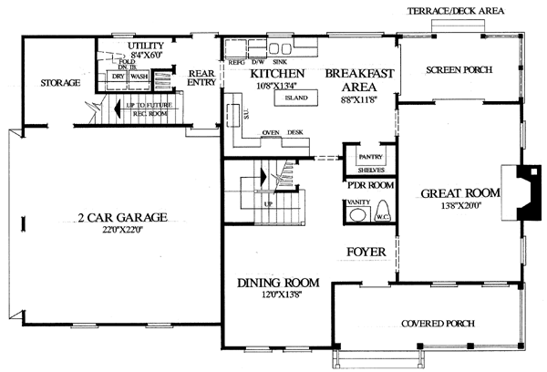 Southern Level One of Plan 86208