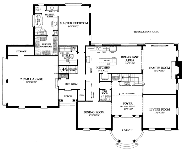 Southern Traditional Level One of Plan 86211