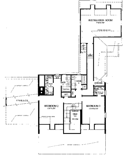House Plan 86216 Second Level Plan