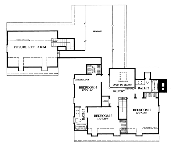 Colonial Level Two of Plan 86247