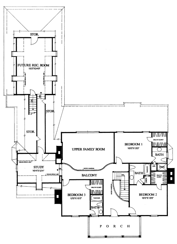 Colonial Plantation Level Two of Plan 86252