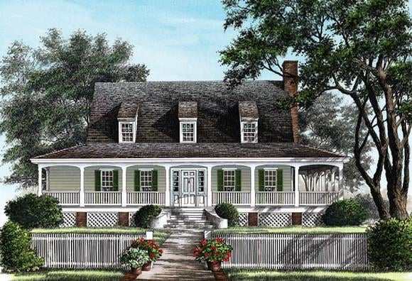 House Plan 86257 Elevation