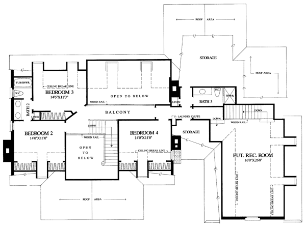 Colonial Traditional Level Two of Plan 86267