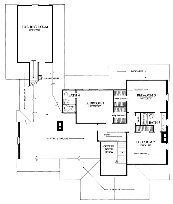 Traditional Level Two of Plan 86288