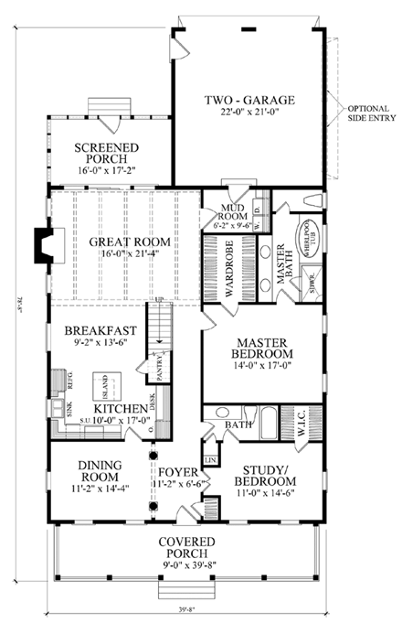 First Level Plan