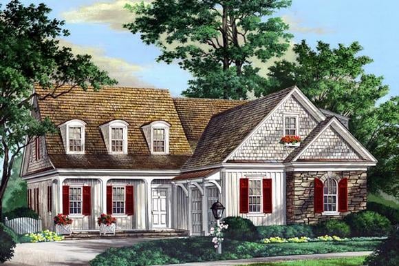 House Plan 86300 Elevation