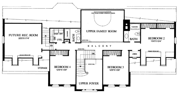 Colonial Southern Level Two of Plan 86302