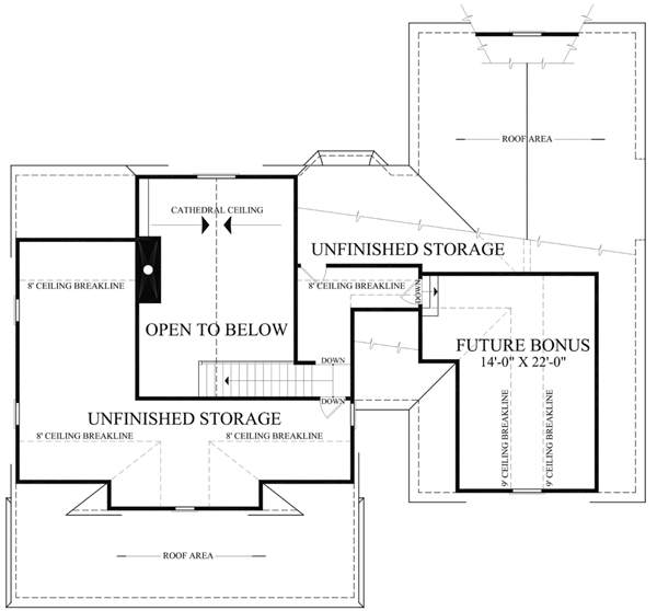 Cottage Country Level Two of Plan 86309