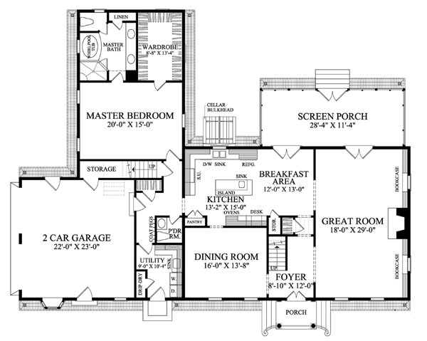 Colonial Level One of Plan 86329