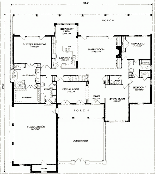 Traditional Level One of Plan 86343