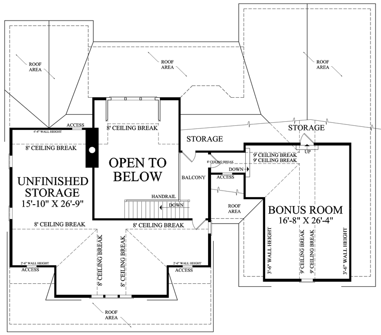 Country Ranch Southern Level Two of Plan 86347