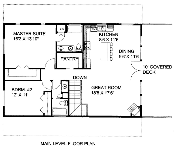  Level One of Plan 86500