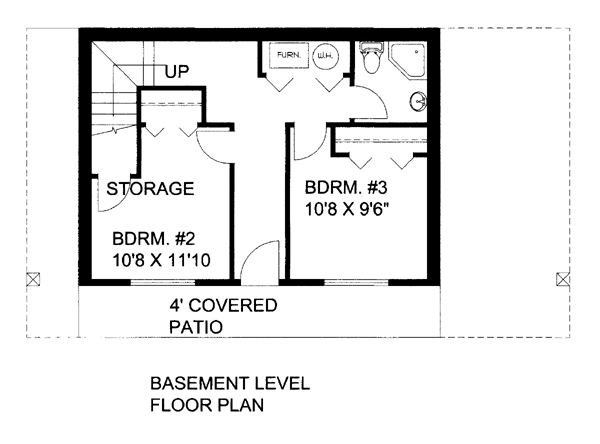  Lower Level of Plan 86501