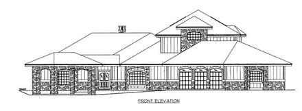  Elevation of Plan 86520