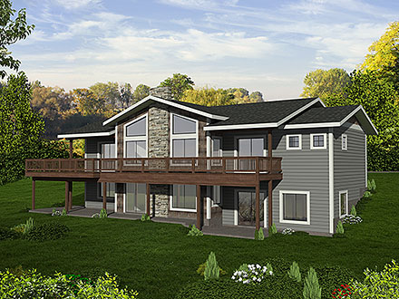 House Plan 86523 Elevation