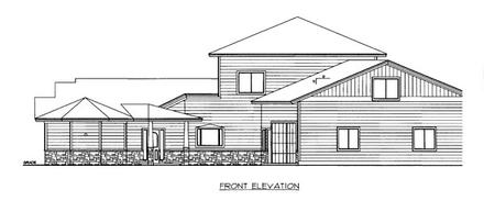  Elevation of Plan 86526