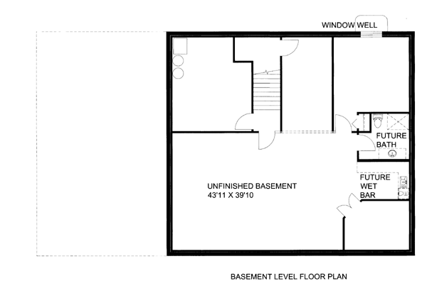  Lower Level of Plan 86545