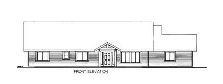  Elevation of Plan 86552