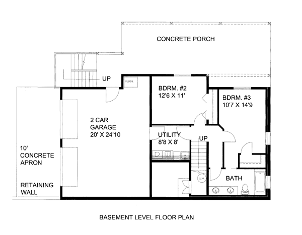  Lower Level of Plan 86569