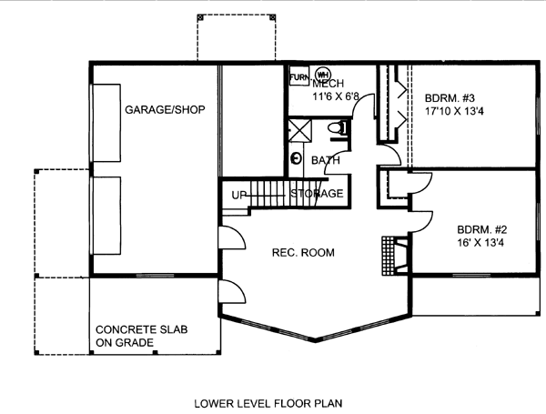  Lower Level of Plan 86575