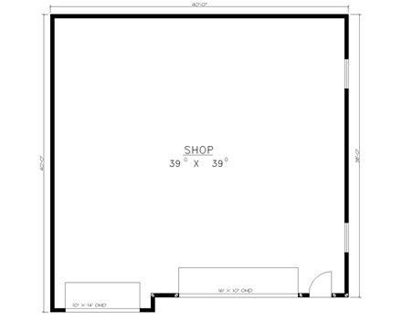 First Level Plan