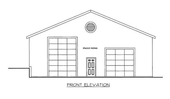 Garage Plan 86590