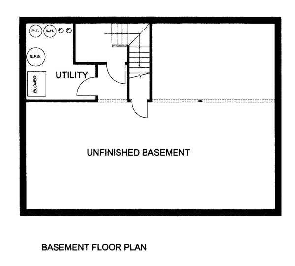  Lower Level of Plan 86615