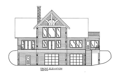  Elevation of Plan 86624