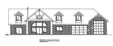  Elevation of Plan 86625