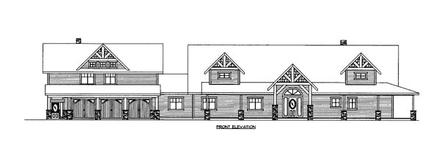  Elevation of Plan 86637