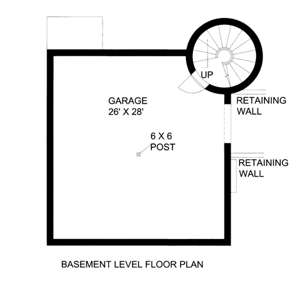  Lower Level of Plan 86645