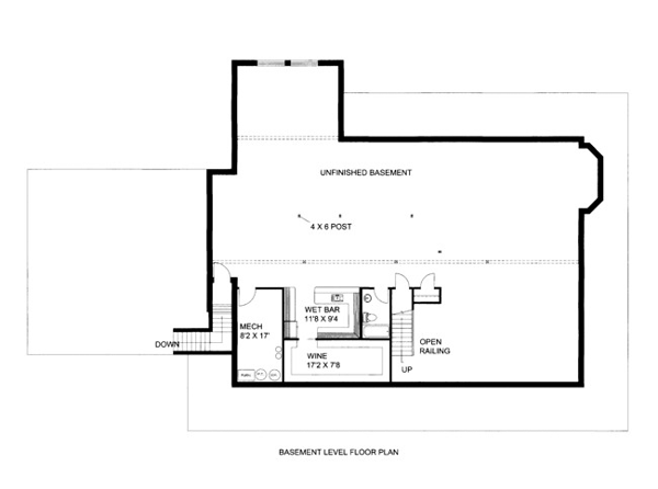  Lower Level of Plan 86647