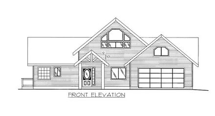  Elevation of Plan 86648